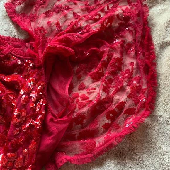 NWT needle and thread mini sequin dress - Picture 6 of 8